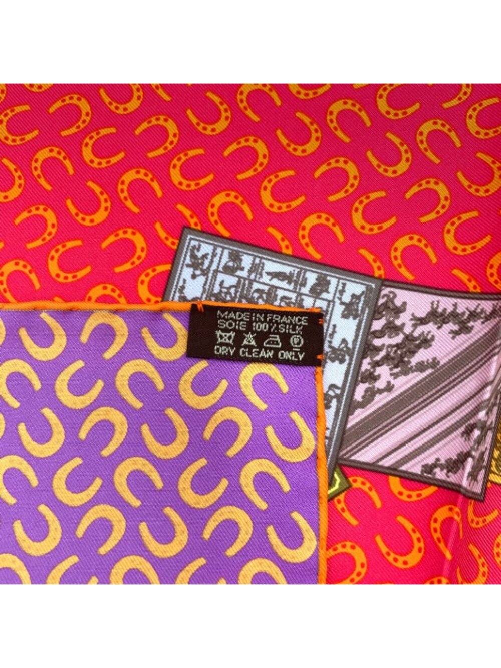 Hermes Carre 90 Cheval Sur Mon On Horseback Scarf Silk - Picture 8 of 8